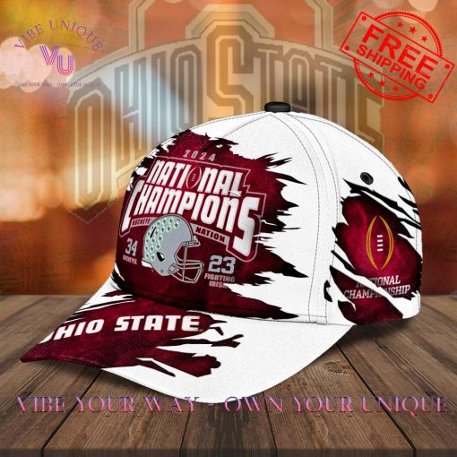 Ohio State Buckeyes Football 2024 National Champions Classic Cap