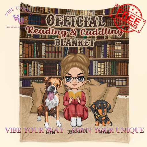 Personalized Official Reading And Cudding Limited Edition Blanket