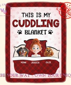 Personalized This Is My Cudding Limited Edition Blanket