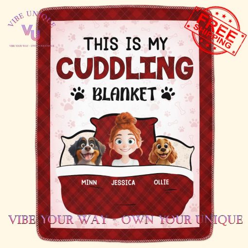 Personalized This Is My Cudding Limited Edition Blanket