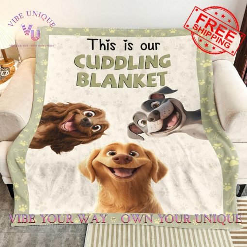 Personalized This Is Our Cuddling Limited Edition Blanket