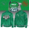 Philadelphia Eagles Super Bowl Premium Special Edition White Baseball Jacket