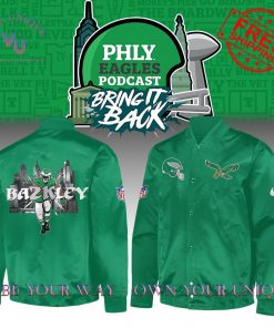 Philadelphia Eagles Bring It Back Premium Special Edition Green Jacket