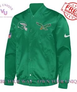 Philadelphia Eagles Bring It Back Premium Special Edition Green Jacket