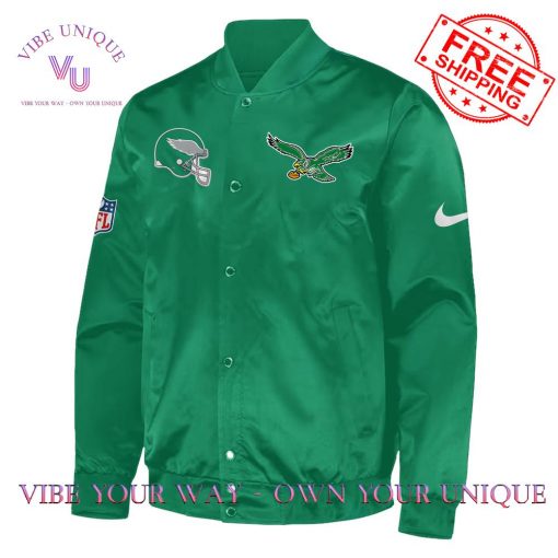 Philadelphia Eagles Bring It Back Premium Special Edition Green Jacket