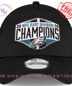 Philadelphia Eagles New Era 2024 NFC East Division Champions Limited Edition Classic Cap 2