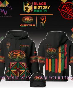 San Francisco 49ers NFL Black History Month 2024 Limited Edition Hoodie