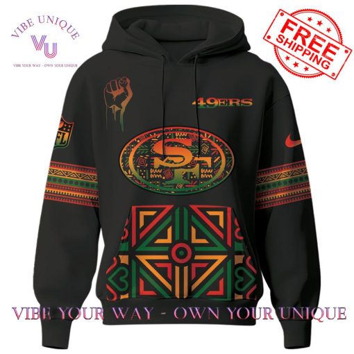 San Francisco 49ers NFL Black History Month 2024 Limited Edition Hoodie