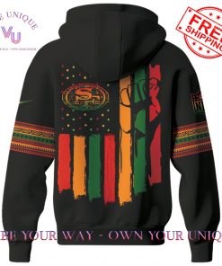 San Francisco 49ers NFL Black History Month 2024 Limited Edition Hoodie