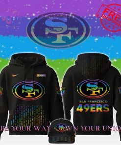 San Francisco 49ers NFL x Happy Pride Month 2024 Limited Edition Hoodie