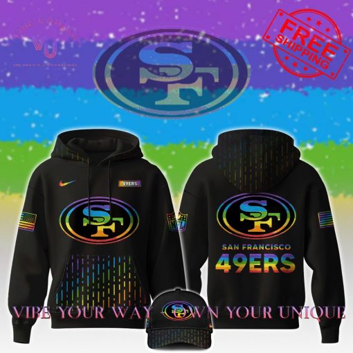 San Francisco 49ers NFL x Happy Pride Month 2024 Limited Edition Hoodie