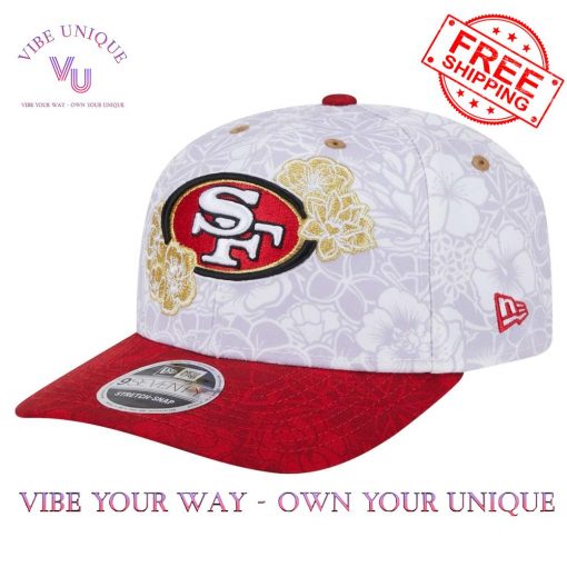 San Francisco 49ers New Era AAPI Apex Floral Limited Edition Classic Cap