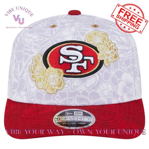 San Francisco 49ers New Era AAPI Apex Floral Limited Edition Classic Cap