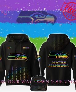 Seattle Seahawks NFL x Happy Pride Month 2024 Limited Edition Hoodie