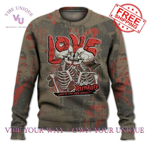 Skull Love Knitted Limited Edition Sweater