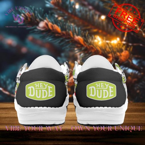 The Grinch Personalized Limited Edition Hey Dude Shoes