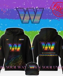 Washington Commanders NFL x Happy Pride Month 2024 Limited Edition Hoodie