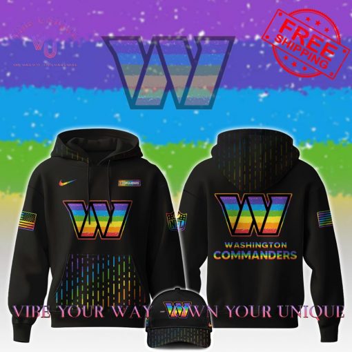 Washington Commanders NFL x Happy Pride Month 2024 Limited Edition Hoodie