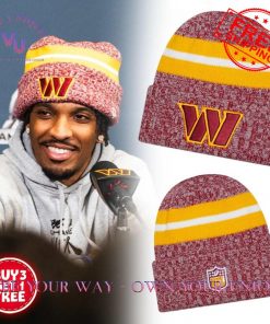 Washington Commanders With Jayden Daniels Limited Edition Beanie