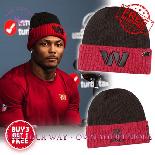 Washington Commanders With Terry McLaurin Limited Edition Beanie