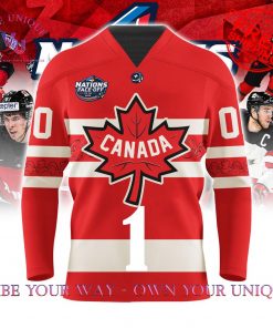 4 Nations Face-Off 2025 Canada Personalized Special Edition Hockey Jersey Collection