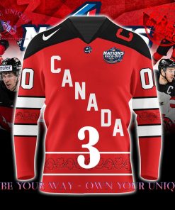 4 Nations FaceOff 2025 Canada Personalized Special Edition Hockey Jersey Collection 8