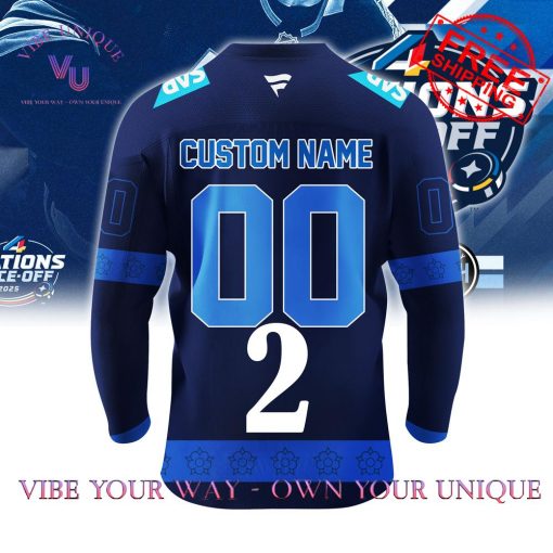 4 Nations Face-Off 2025 Finland Personalized Special Edition Hockey Jersey Collection