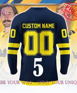 4 Nations FaceOff 2025 Sweden Personalized Special Edition Hockey Jersey Collection 15