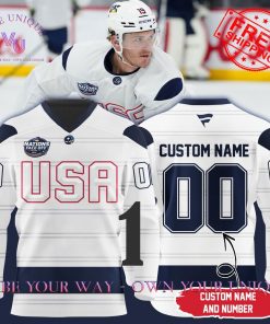 4 Nations Face-Off 2025 USA Personalized Special Edition Hockey Jersey Collection