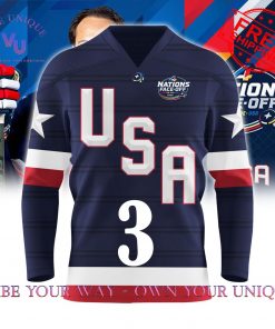 4 Nations FaceOff 2025 USA Personalized Special Edition Hockey Jersey Collection 10