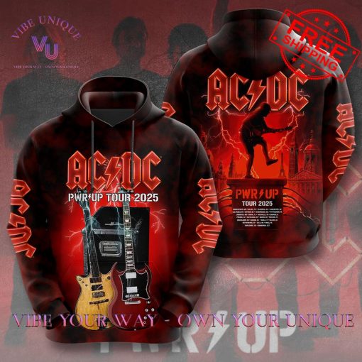 AC/DC Power Up Tour 2025 Limited Edition Hoodie