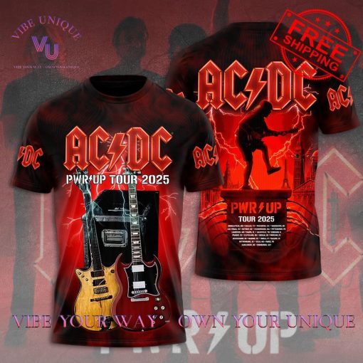 AC/DC Power Up Tour 2025 Special Edition T-Shirt