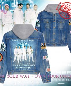 Backstreet Boys Sphere Las Vegas 2025 Limited Edition Hooded Denim Jacket