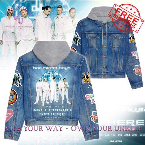 Backstreet Boys Sphere Las Vegas 2025 Limited Edition Hooded Denim Jacket