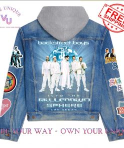 Backstreet Boys Sphere Las Vegas 2025 Limited Edition Hooded Denim Jacket