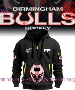 Birmingham Bulls Hockey SPHL FP Limited Edition Multicolor Half Zip Hoodie