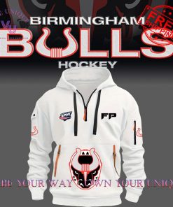 Birmingham Bulls Hockey SPHL FP Limited Edition Multicolor Half Zip Hoodie