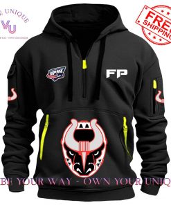 Birmingham Bulls Hockey SPHL FP Limited Edition Multicolor Half Zip Hoodie