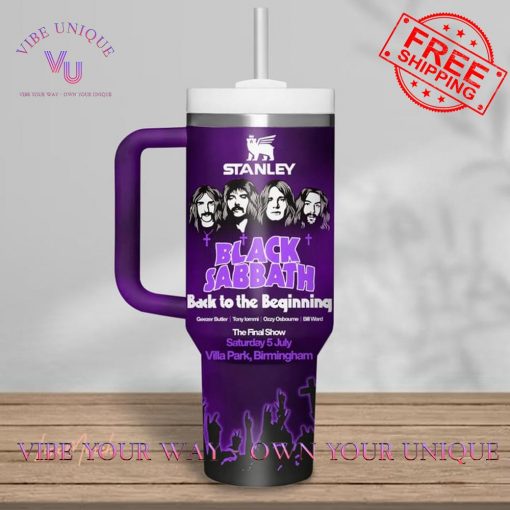 Black Sabbath Back To The Beginning Limited Edition Stanley Tumbler