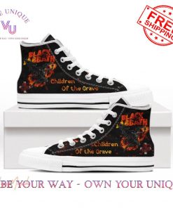 Black Sabbath Children Of The Grave Limited Edition Canvas Shoes