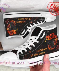 Black Sabbath Children Of The Grave Limited Edition Canvas Shoes