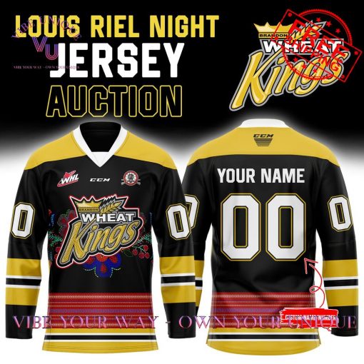 Brandon Wheat Kings Custom Name Limited Edition Hockey Jersey