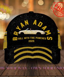 Bryan Adams Roll With The Punches 2025 Tour Cap Classic Cap