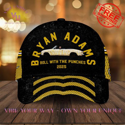 Bryan Adams Roll With The Punches 2025 Tour Cap Classic Cap