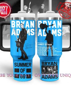 Bryan Adams Summer of 69 Tour 2025 Limited Edition Stanley Tumbler