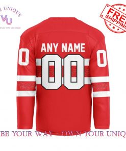 Canada 4 Nations FaceOff Custom Name Limited Edition Hookey Jersey