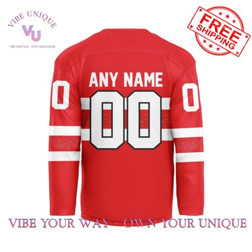 Canada 4 Nations Face-Off Custom Name Limited Edition Hookey Jersey