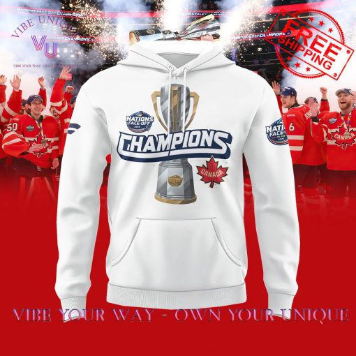 Canada Crowned 4 Nations Face-Off 2025 Champions Special Edition Hoodie