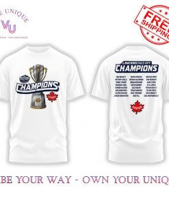 Canada Hockey Champions 2025 4 Nations Face-Off Limited Edition T-Shirt