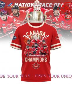 Canada NHL 4 Nations Face-Off 2025 Champions Limited Edition T-Shirt